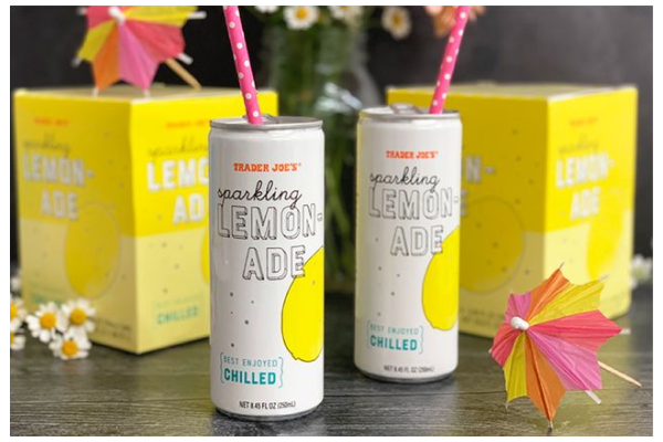 Trader’s Joe’s Blueberry Lemonade Sparkling Water (Can)